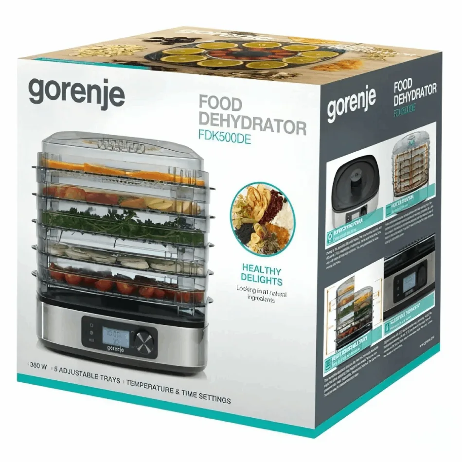 Сушилка для фруктов и овощей Gorenje FDK500DE