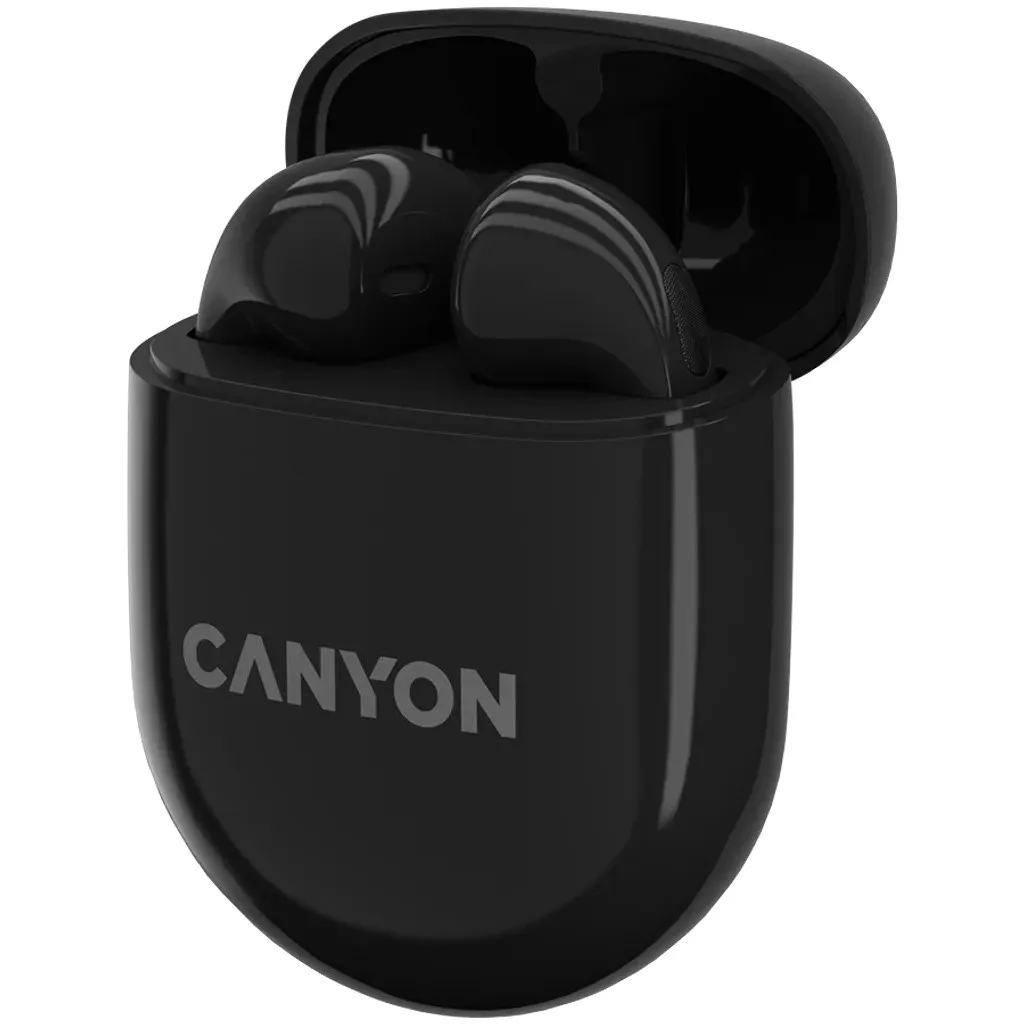 Наушники Canyon TWS6 черный (CNS-TWS6B)