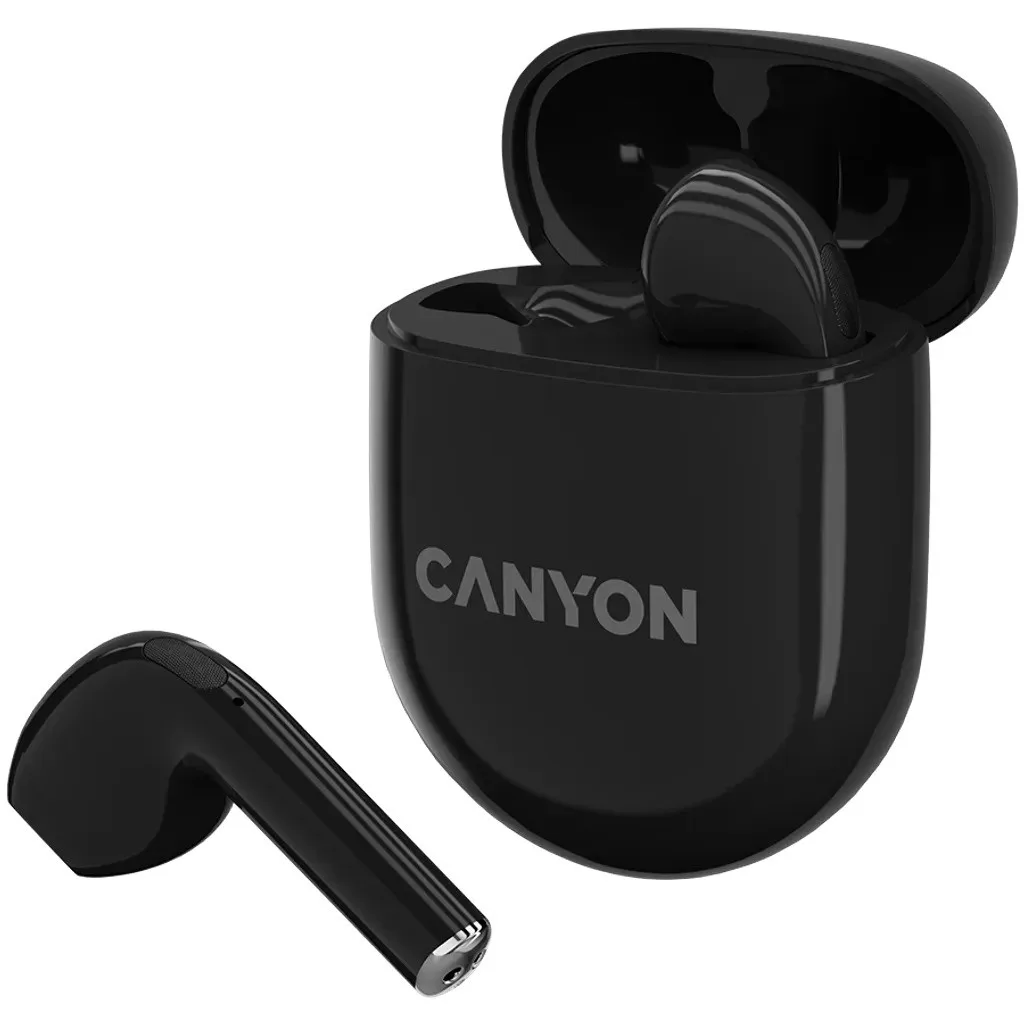 Наушники Canyon TWS6 черный (CNS-TWS6B)