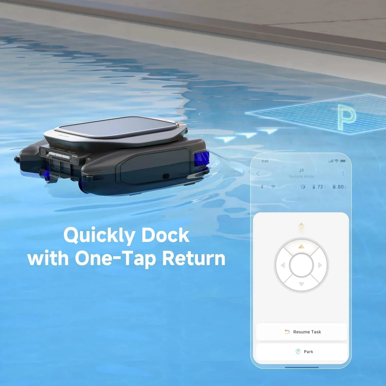 Робот для бассейна Dreame Robotic Pool Skimmer J1 (PNUJ4110)