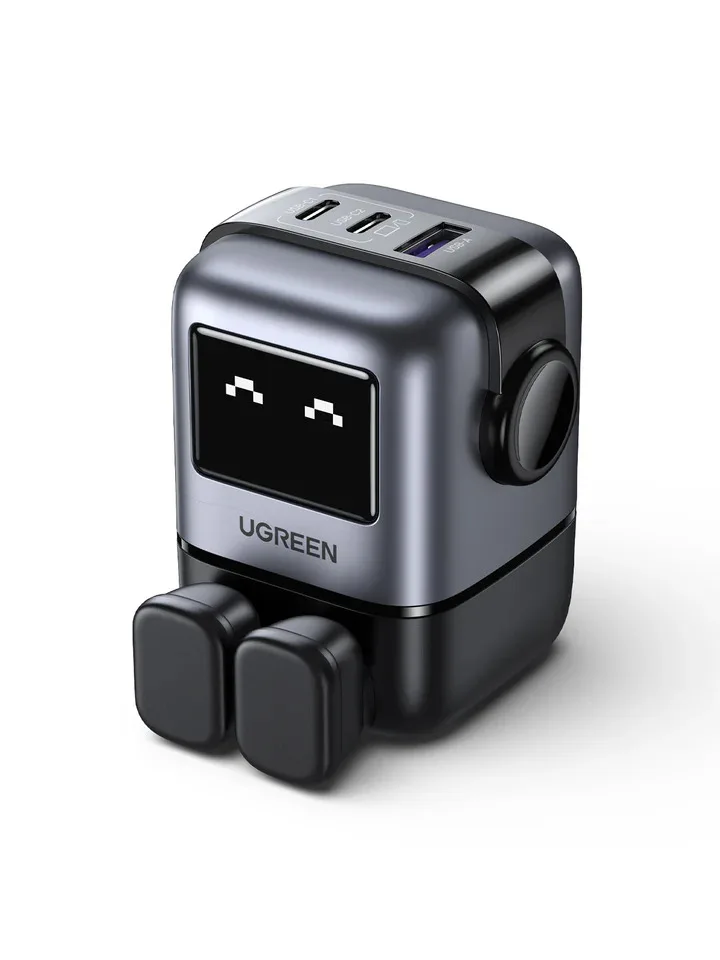 Устройство для сбора энергии UGREEN Uno RG 65W 3-портовое быстрое зарядное устройство GaN EU