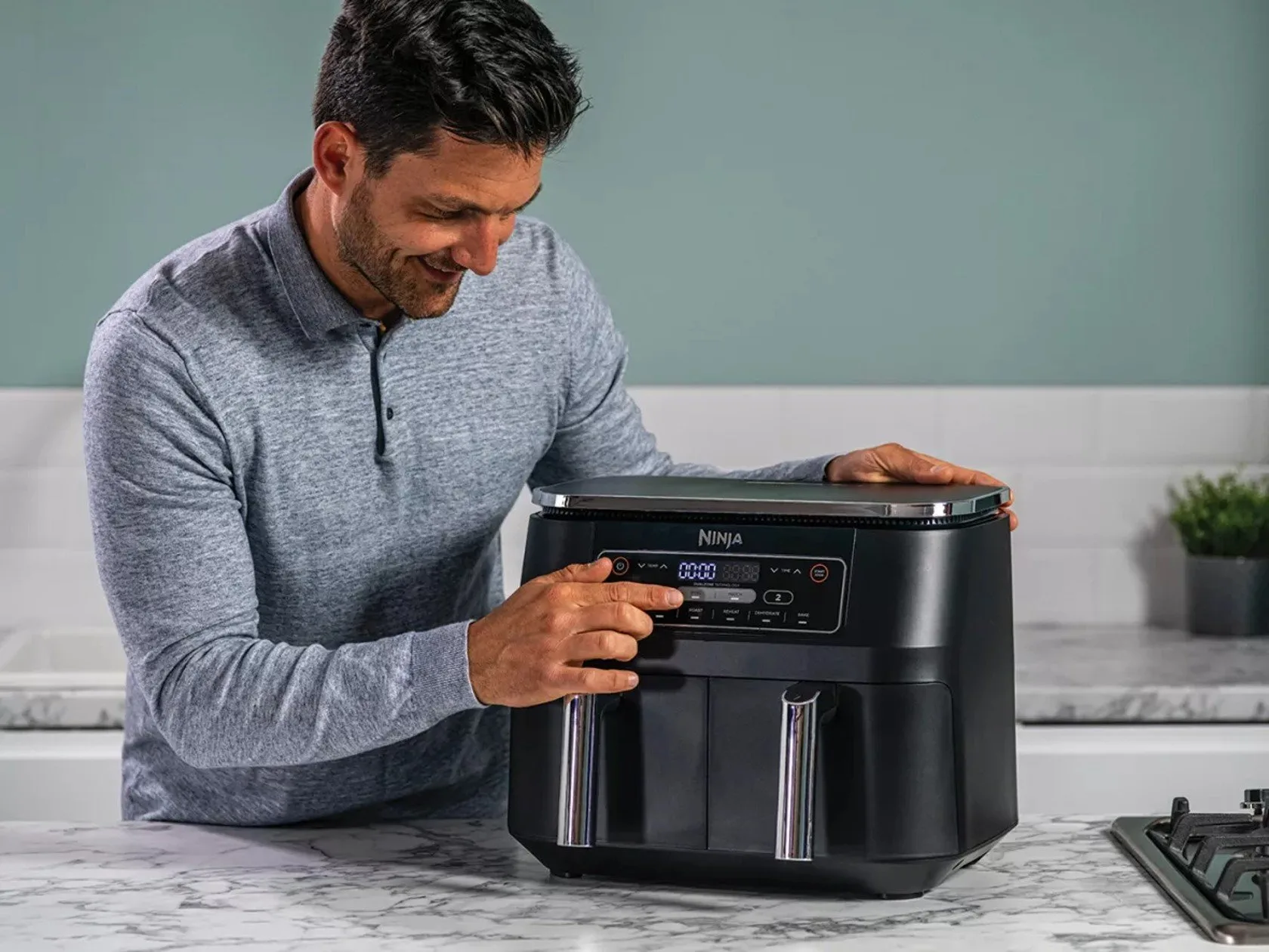 Фритюрница Ninja Air Fryer Dual Zone XL