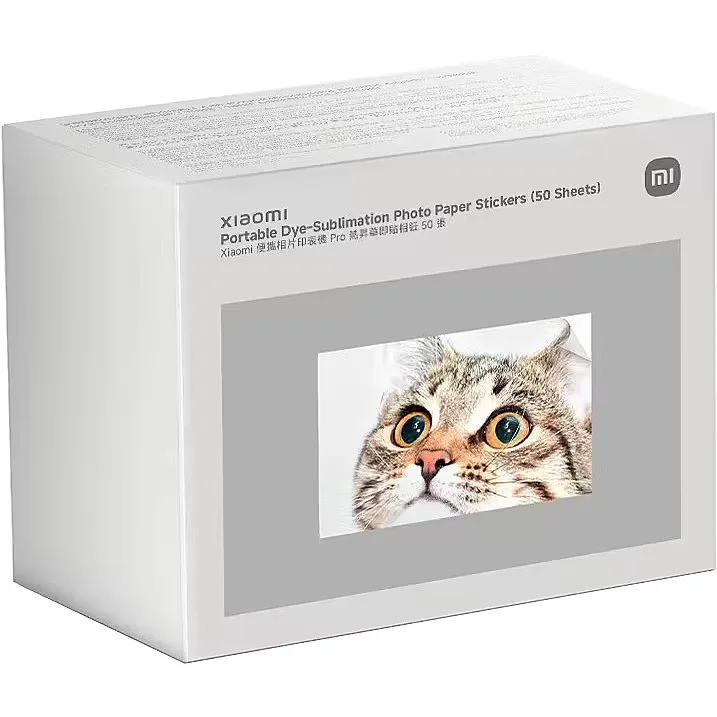 Fotokağız Xiaomi Portable Dye Sublimation Photo Paper 50 pcs