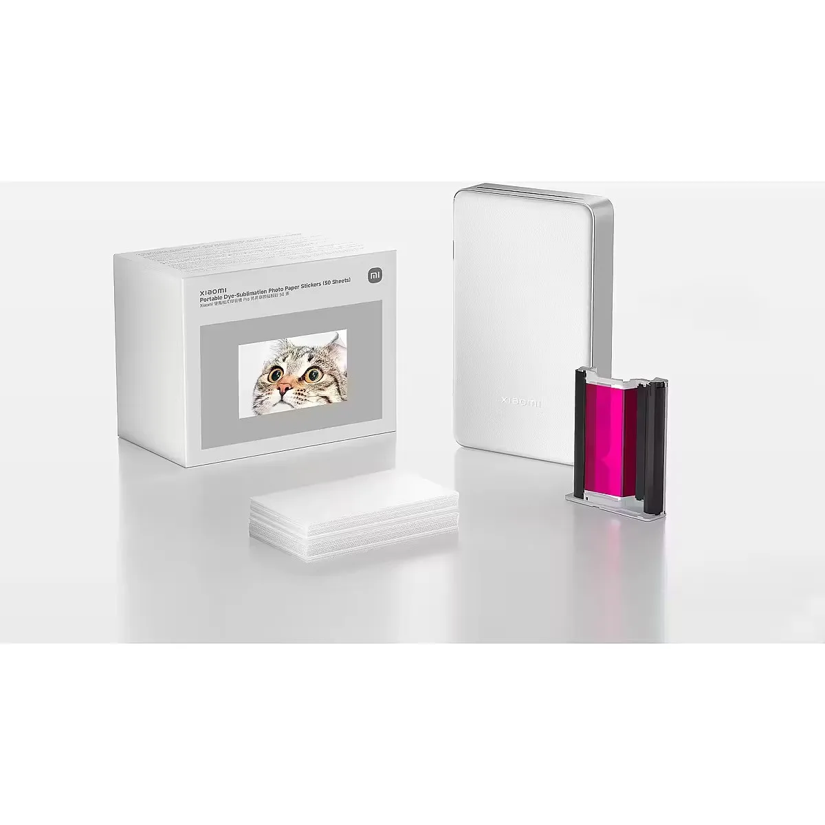 Фотобумага Xiaomi Portable Dye Sublimation Photo Paper (50 шт.)