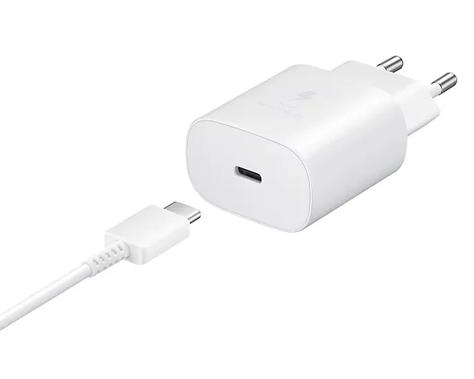 Адаптерная головка Samsung 25W TA0771 White