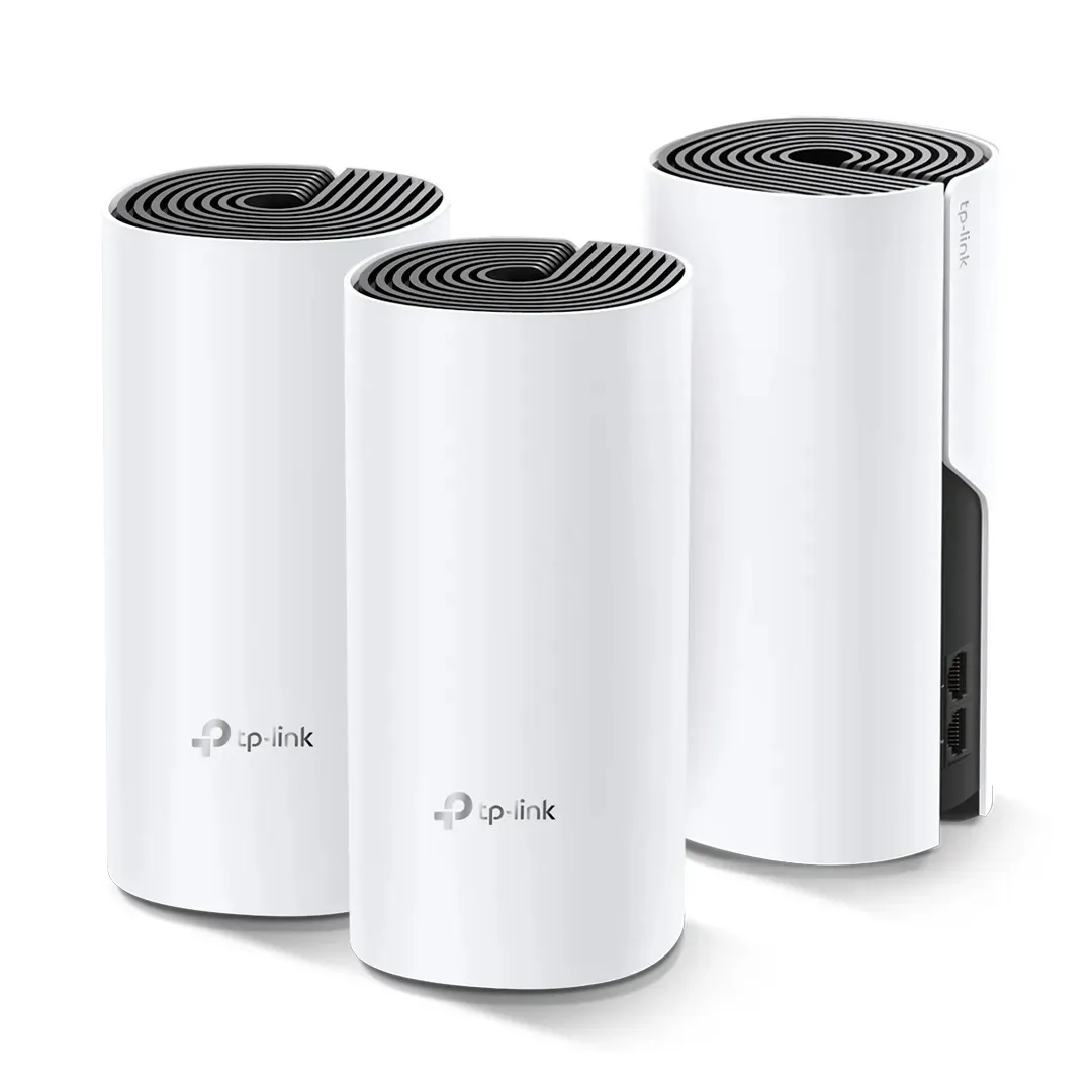 TP-Link - Deco M4 (3-pack) ( AC1200 Whole Home Mesh WiFi System )