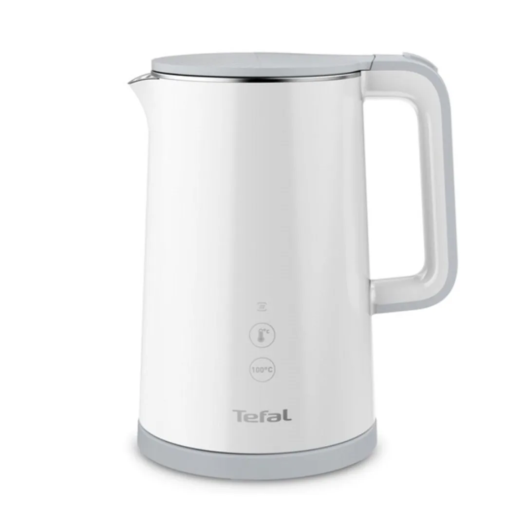 Elektrikli çaydan Tefal Digital Screen 1.5L White (KO693110)