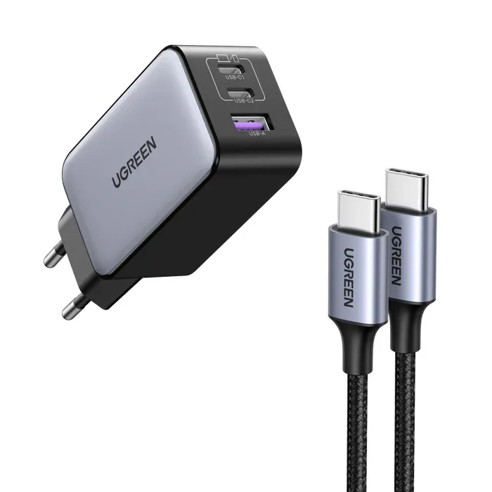 Головка адаптера UGREEN GaN Fast Charger 65 Вт