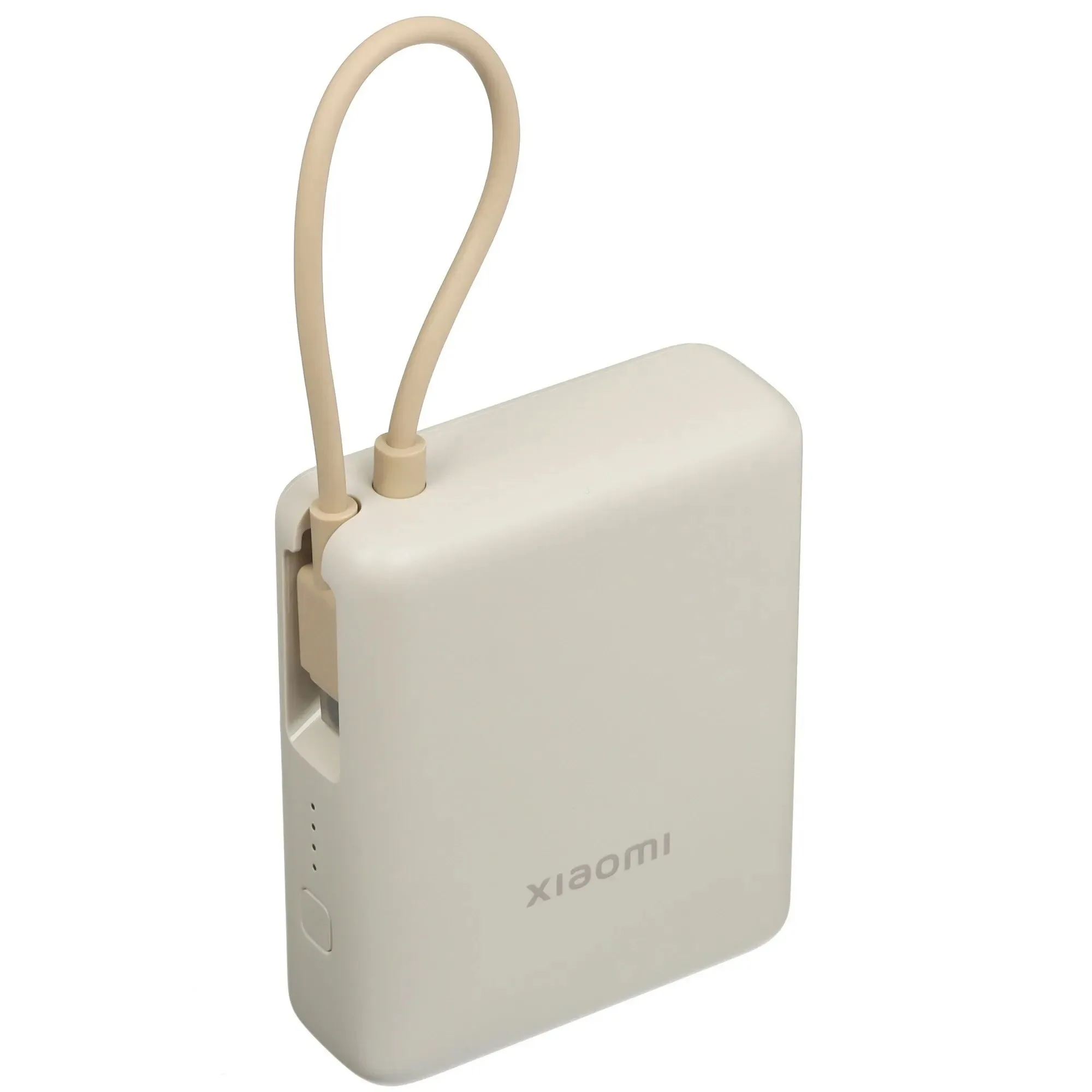 Powerbank Xiaomi 33 Вт 10000 мАч (со встроенным кабелем), бежевый (BHR9333GL)