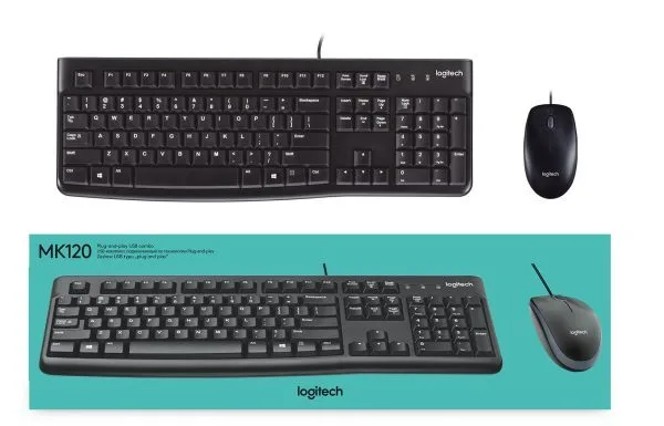 Клавиатура Logitech MK120 USB Keyboard and Mouse Combo