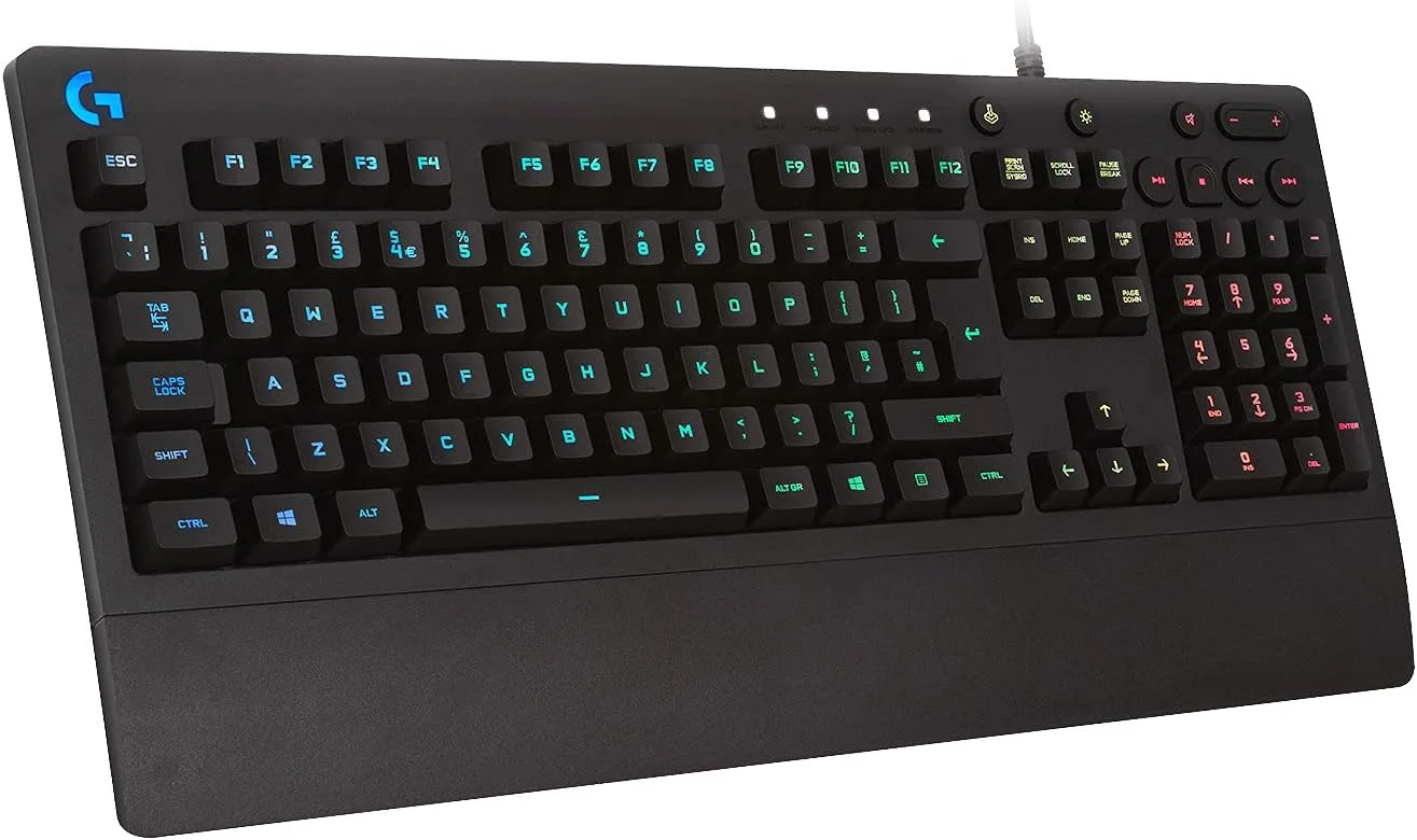 Клавиатура Logitech G213 Prodigy Corded RGB Gaming Keyboard Black