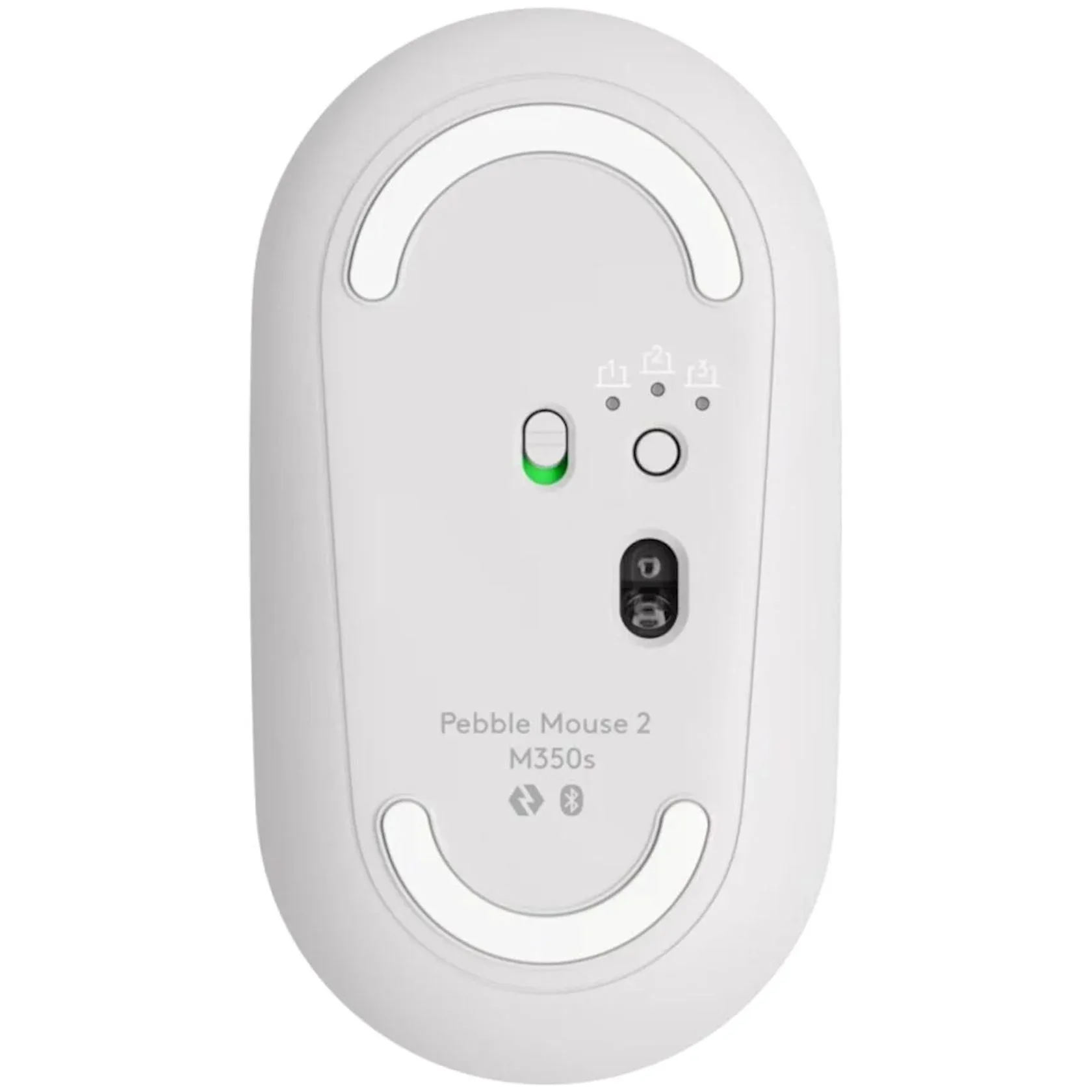 Мышки Logitech Pebble Mouse 2 M350s Tonal White
