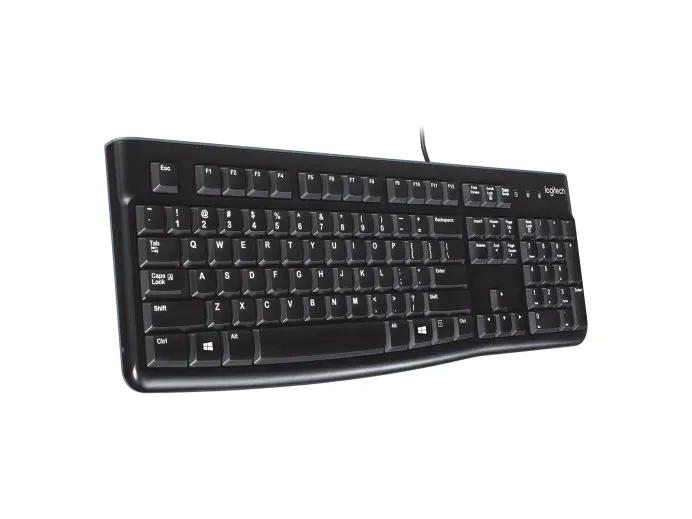 Klaviatura Logitech K120 Corded Keyboard Black