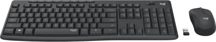 Клавиатура Logitech MK295 Silent Wireless Combo Graphite