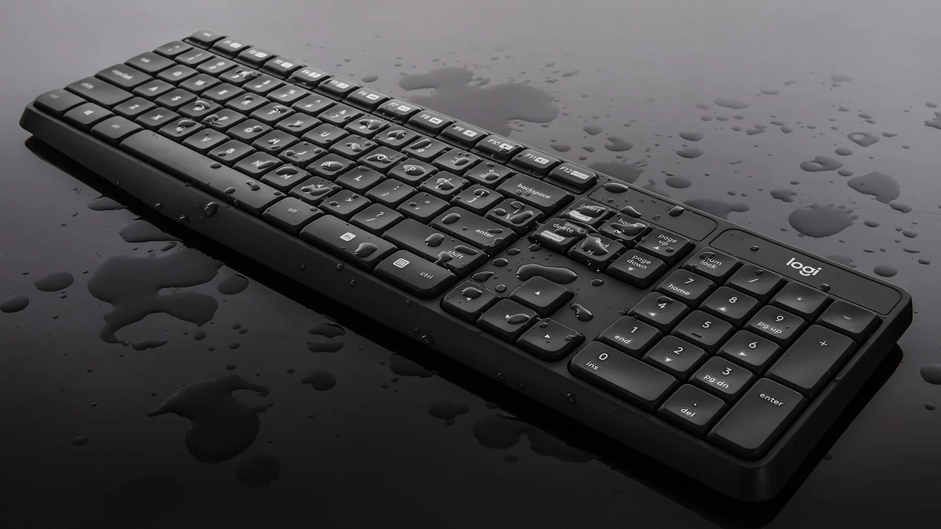 Клавиатура Logitech MK235 Wireless Keyboard and Mouse Combo Grey