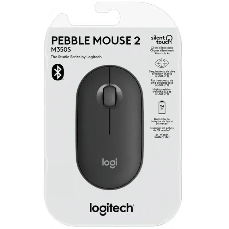 Мышки Logitech Pebble Mouse 2 M350s Tonal Graphite