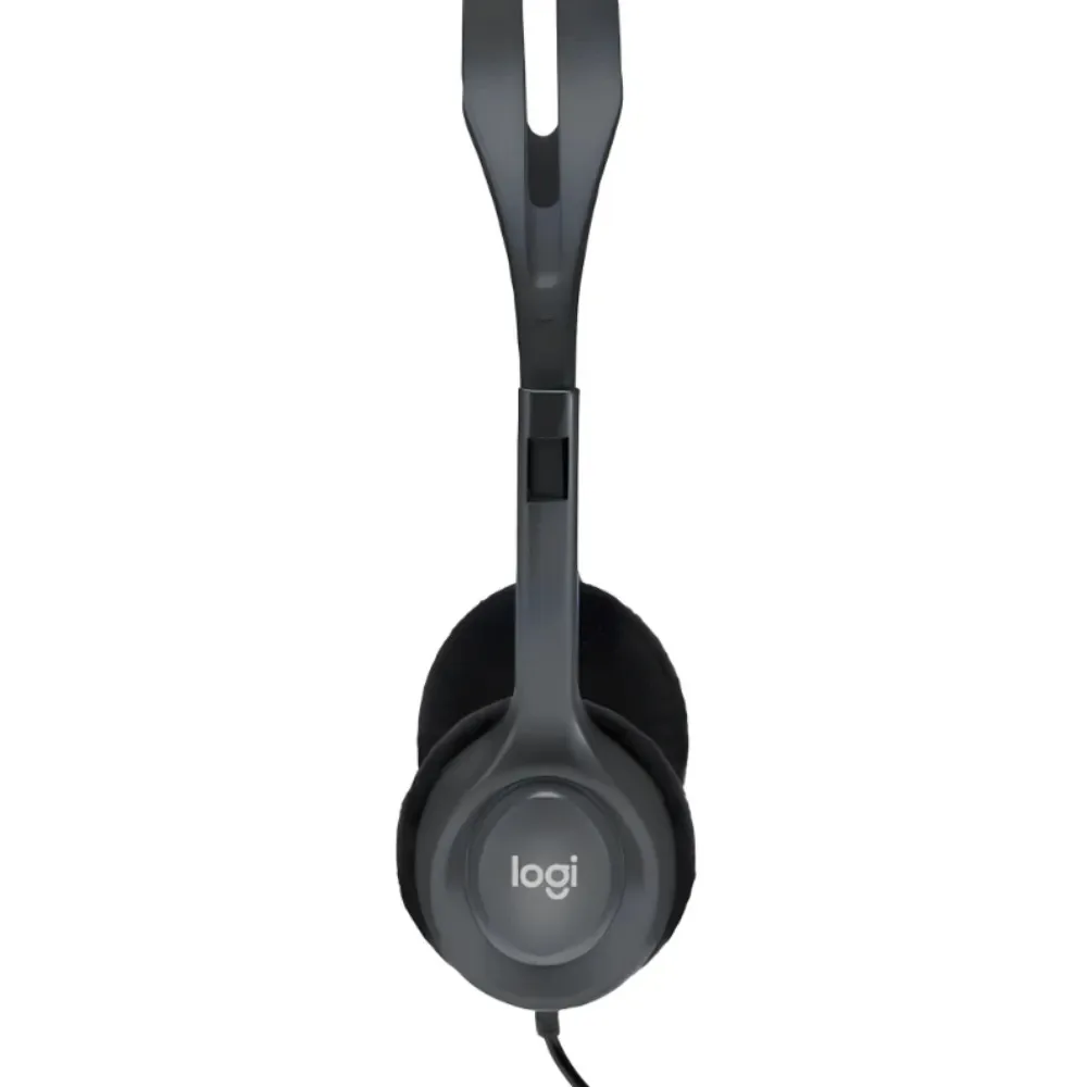 Наушники Logitech H111 Проводная стереогарнитура черного цвета