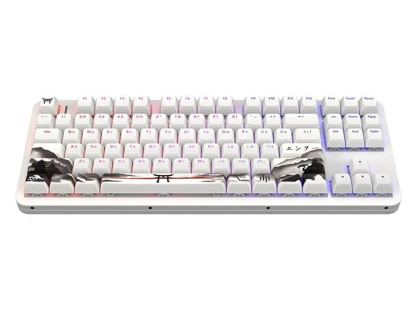 Беспроводная клавиатура Red Square Alumix TKL Satory [g3ms Jade] (RSQ-20055) Белый