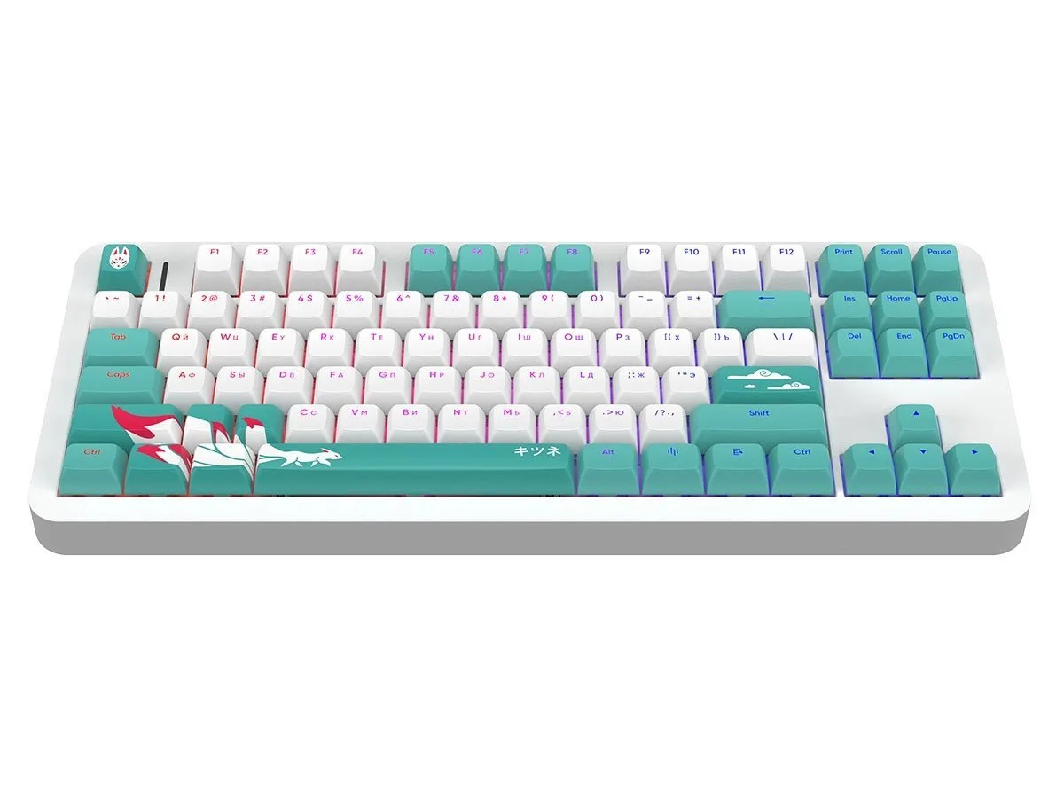Проводная клавиатура Red Square Alumix TKL Classic Kitsune (RSQ-20052) White
