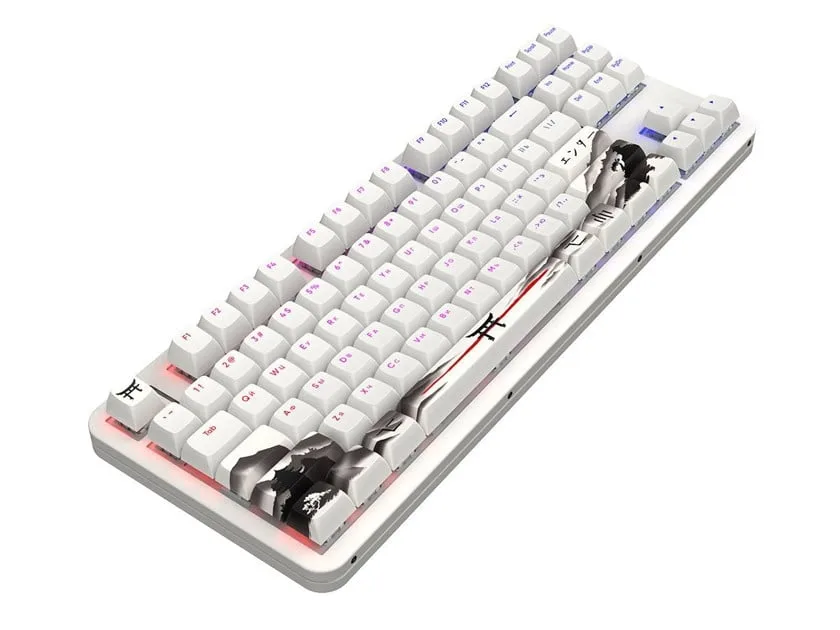 Беспроводная клавиатура Red Square Alumix TKL Satory [g3ms Jade] (RSQ-20055) Белый