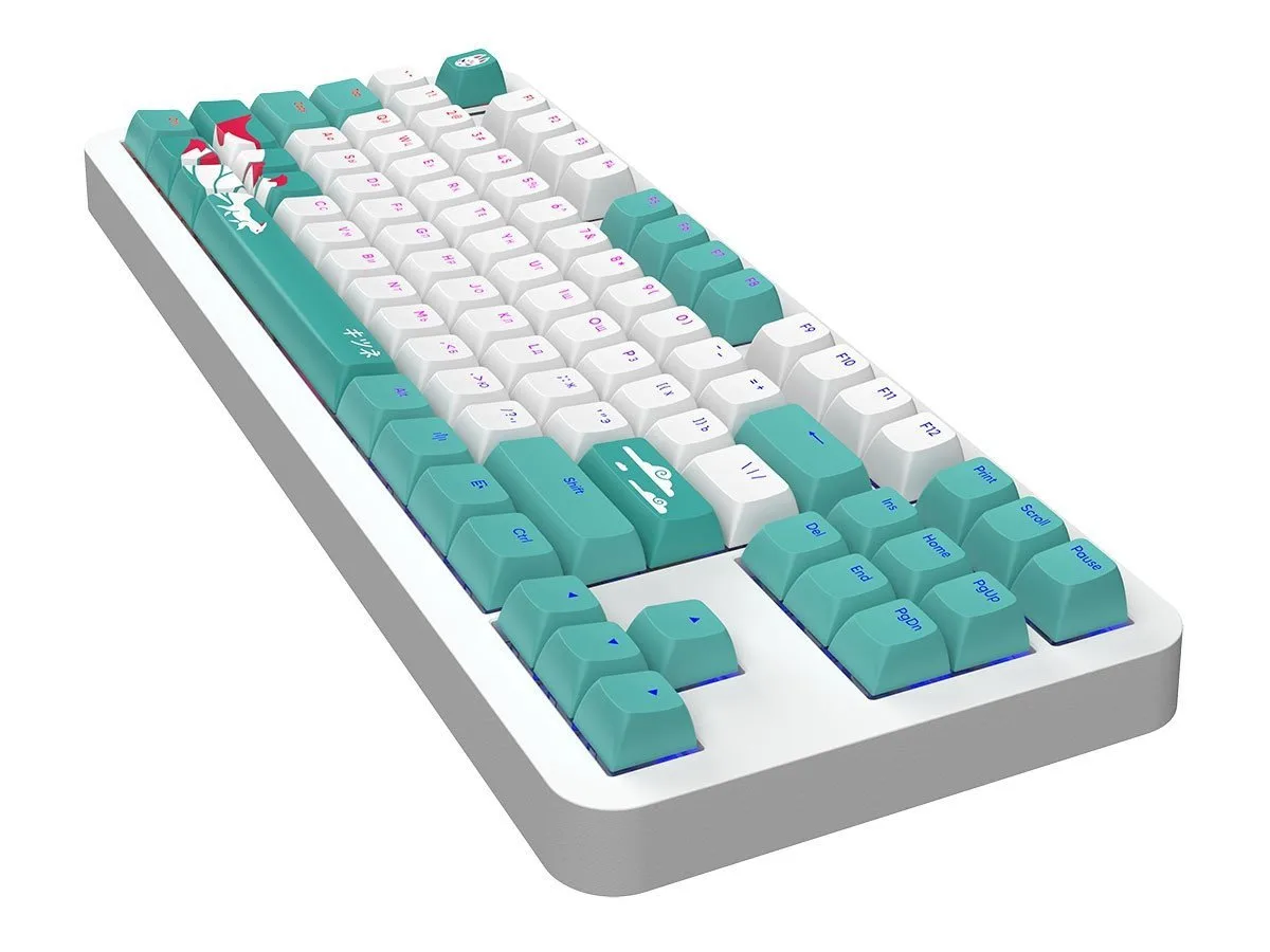 Проводная клавиатура Red Square Alumix TKL Classic Kitsune (RSQ-20052) White