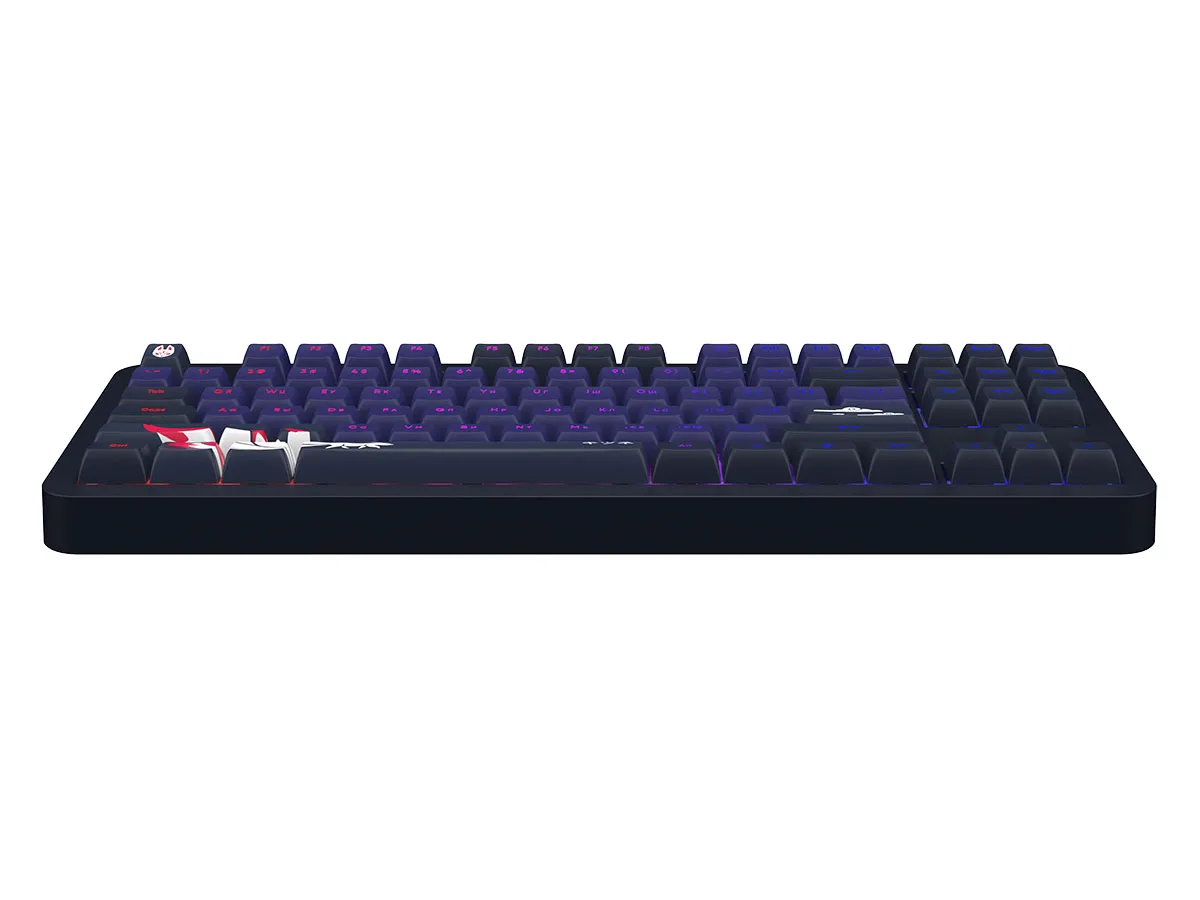 Проводная клавиатура Red Square Alumix TKL Classic Kitsune [g3ms Aquamarine] (RSQ-20051) Черный