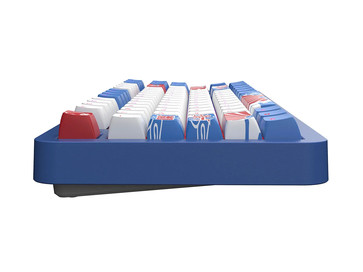 Беспроводная клавиатура Red Square Alumix TKL Classic Pakuru [g3ms Aquamarine] (RSQ-20056) Синий