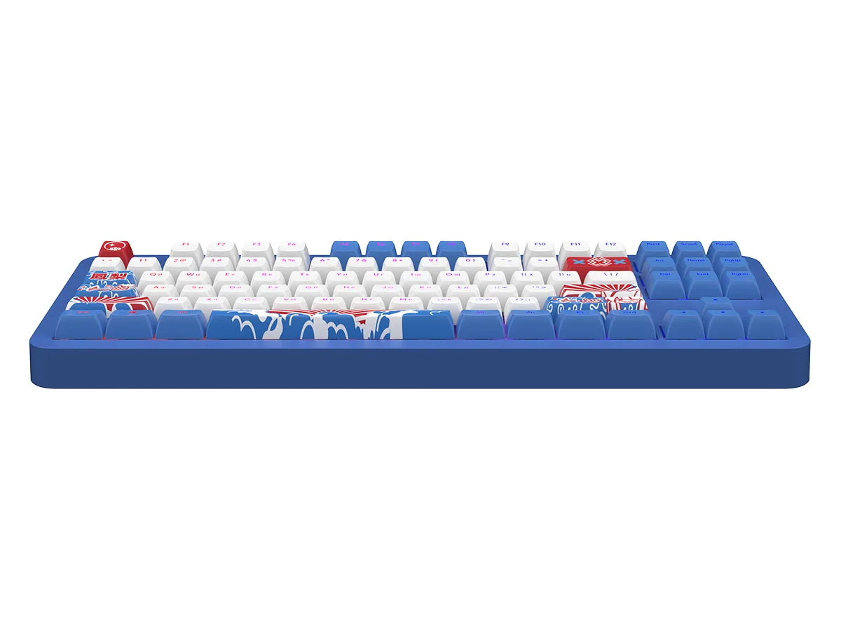 Беспроводная клавиатура Red Square Alumix TKL Classic Pakuru [g3ms Aquamarine] (RSQ-20056) Синий