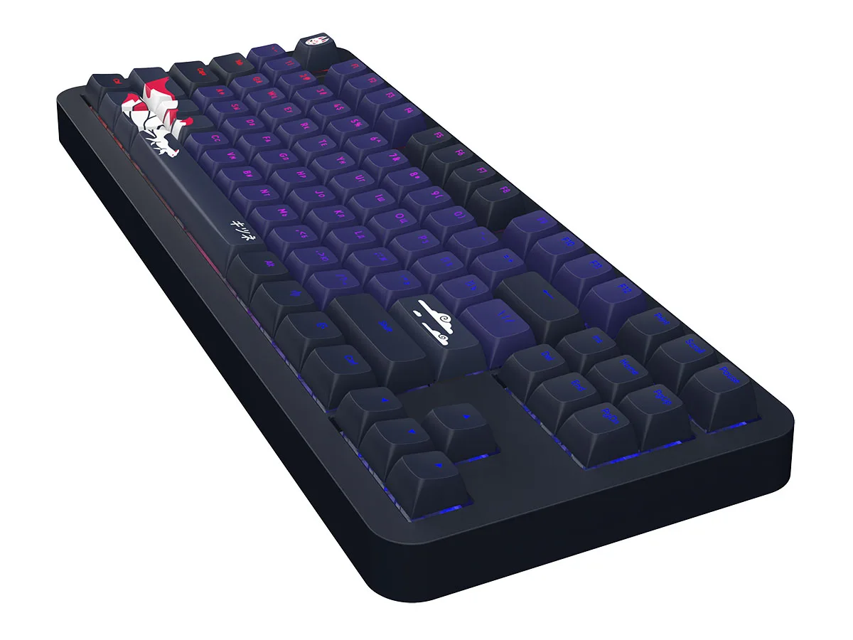 Проводная клавиатура Red Square Alumix TKL Classic Kitsune [g3ms Aquamarine] (RSQ-20051) Черный