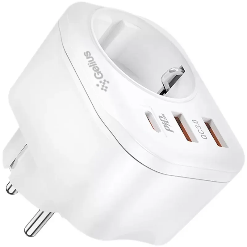 Адаптер Gelius Moxie GP-HC050 2USB QC3.0 + Type-C (PD20W)