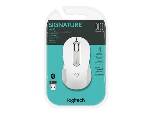 Мышки Logitech Signature M650 L Wireless Mouse White