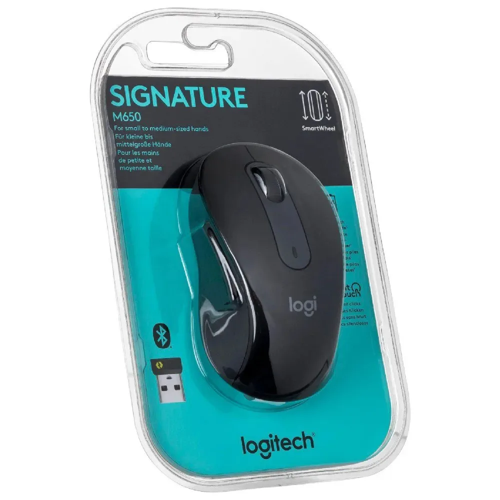 Мышки Logitech Signature M650 Wireless Mouse Graphite