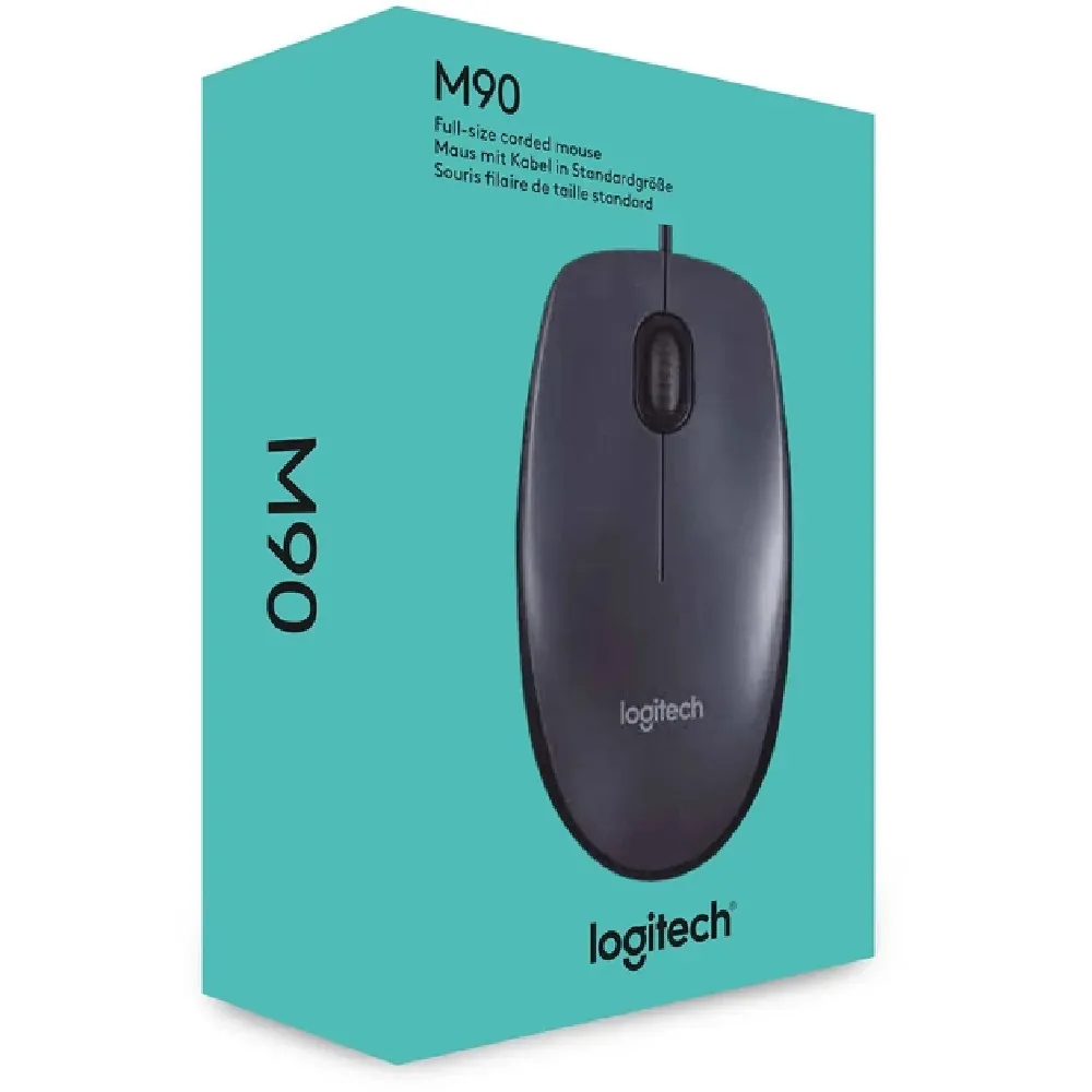 Мышки Logitech Mouse  M90 Grey