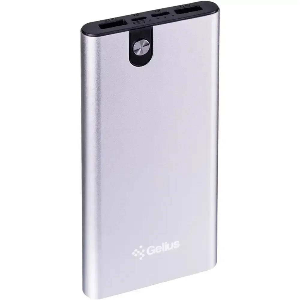 Повербанки Gelius Edge GP-PB10-013 10000 mAh Silver