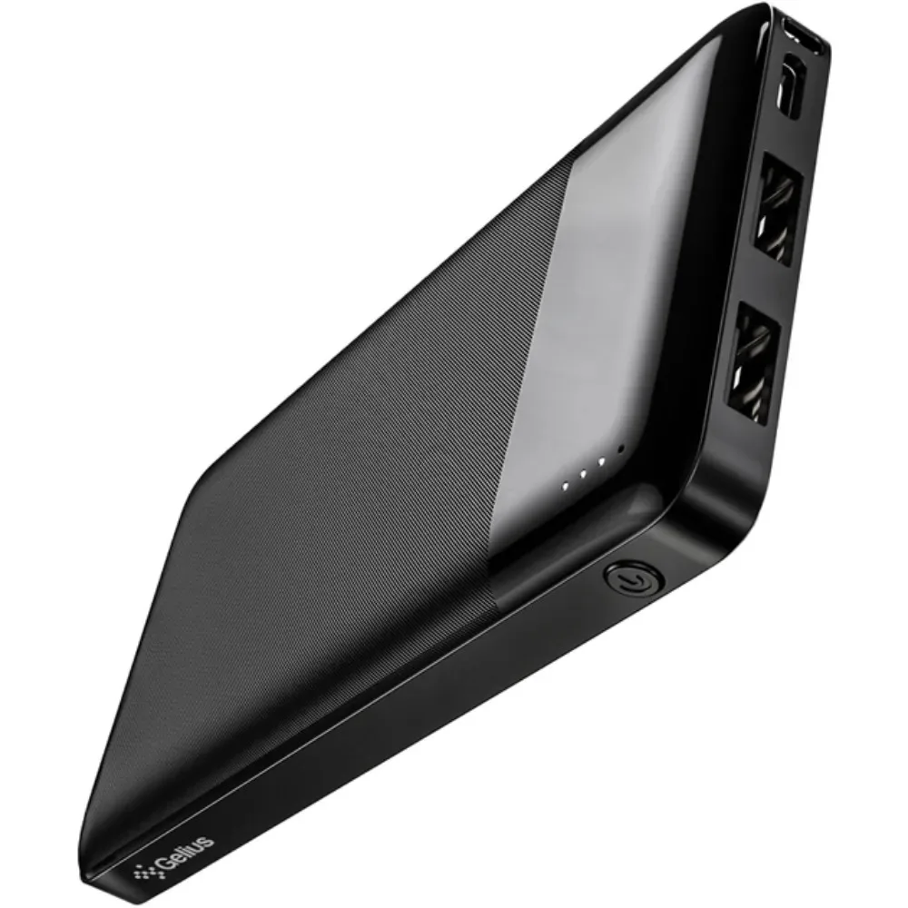 Повербанки Gelius Pro Slim 4 GP-PB10015 (10000mAh) Black