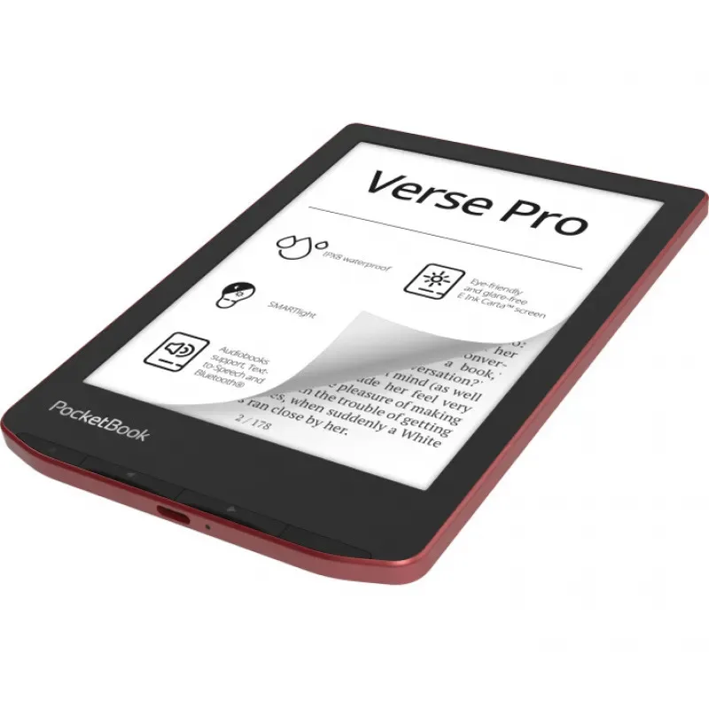Elektron kitab PocketBook 634 Verse Pro Passion Red