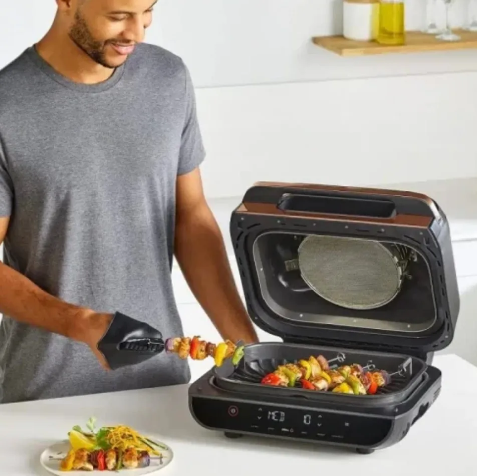 Фритюрница Ninja Foodi Max Health Grill & Air Fryer Gold