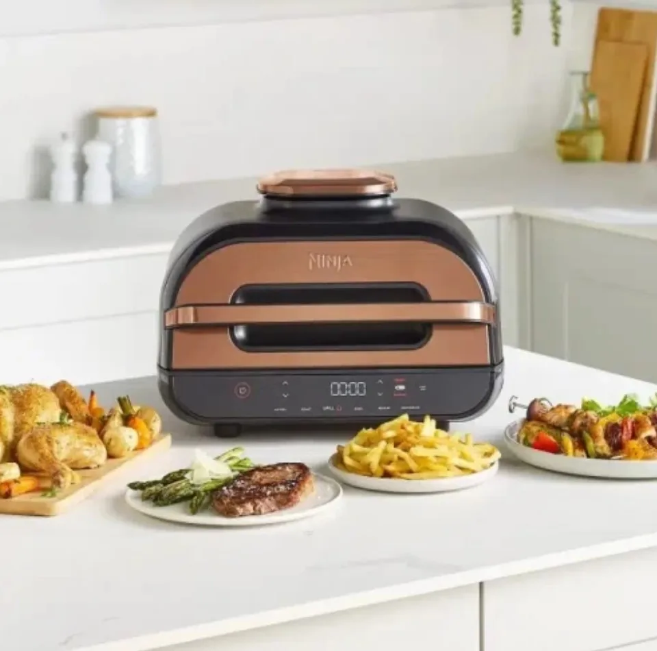 Фритюрница Ninja Foodi Max Health Grill & Air Fryer Gold