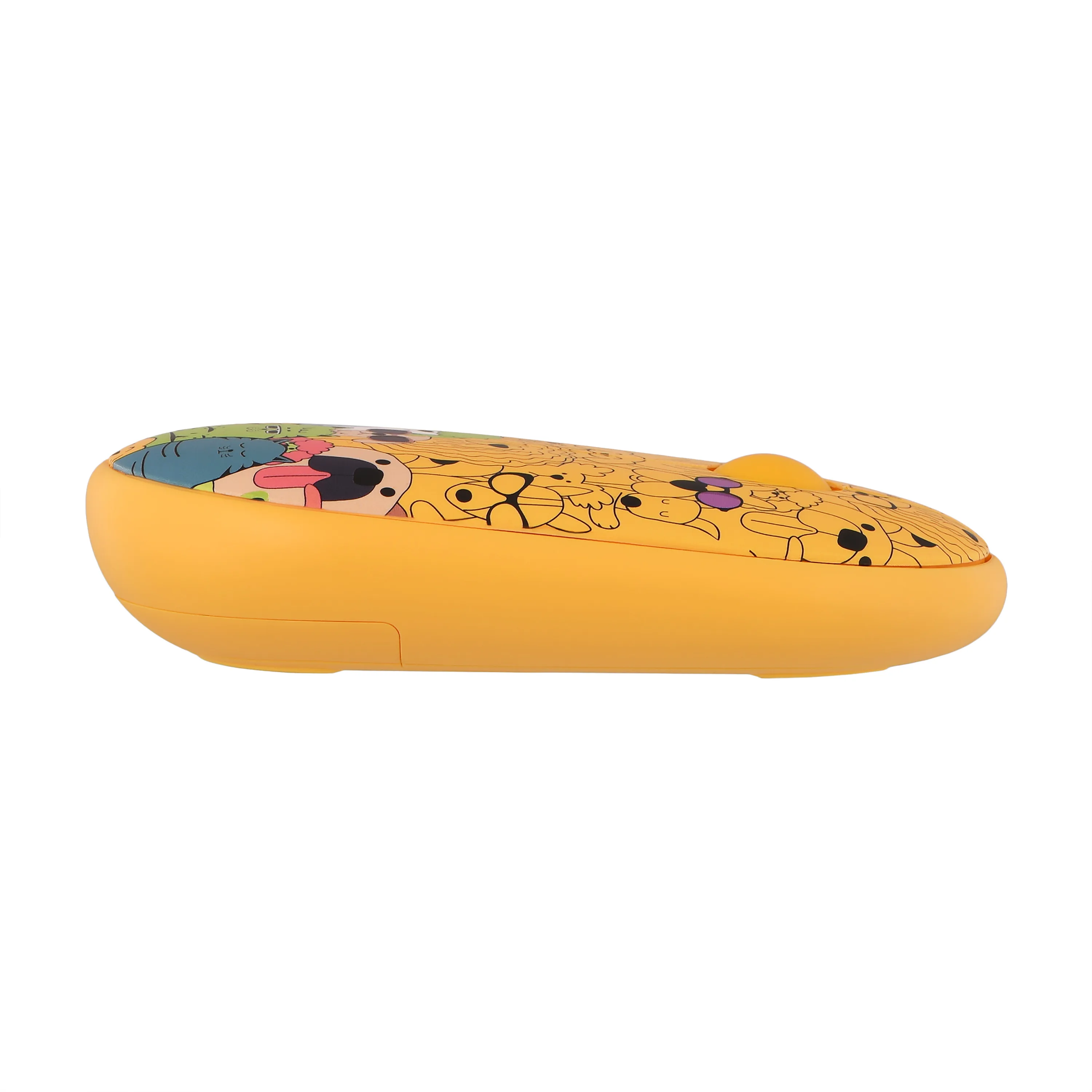 Мышки 2E MF300 Pets Cats&Dogs Silent WL BT Желтый