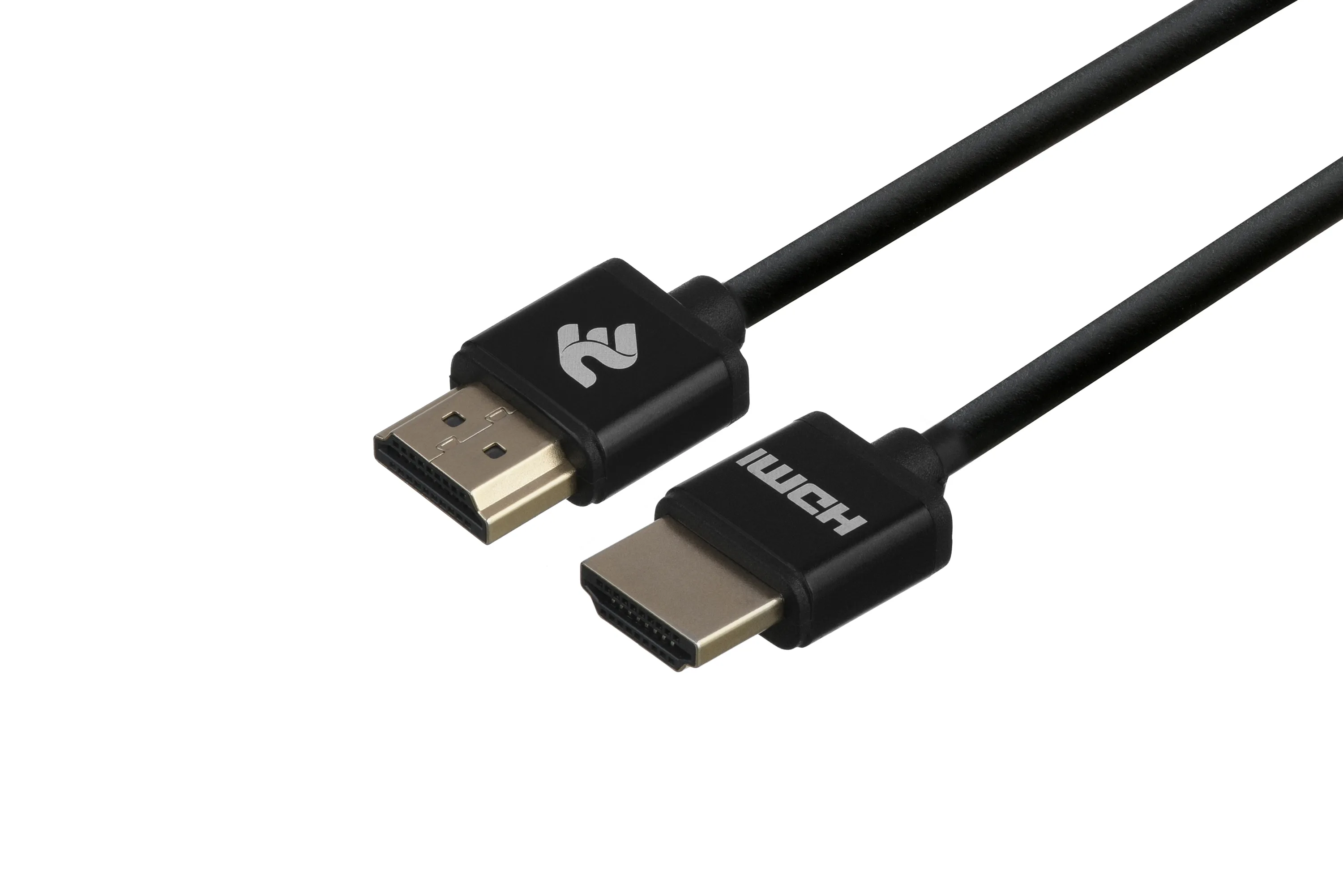 HDMI kable 2E HDMI 2.0 (AM/AM) Slim, black 2m