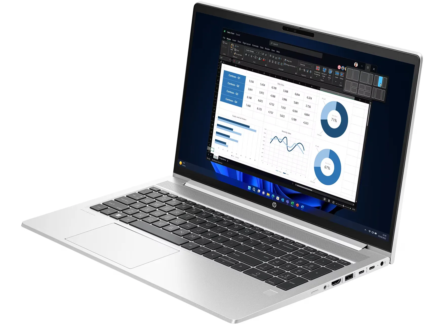 Ноутбук HP PB450G10 i5-1335U 15 16GB/512 PC
