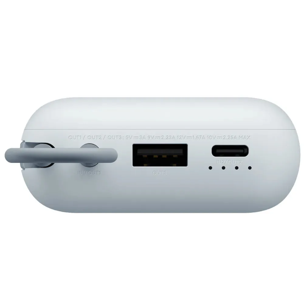 Повербанки Xiaomi 10000Mah (Integrated Cable) Ice Blue