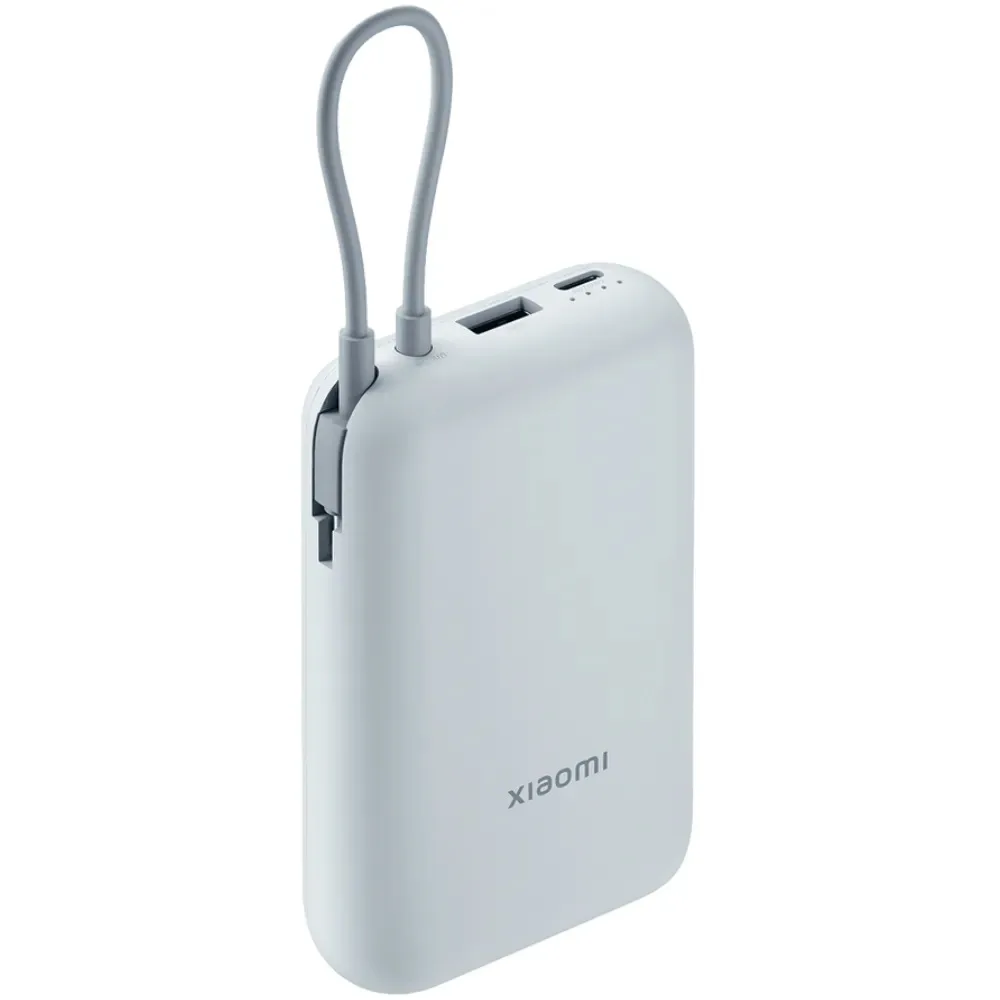 Повербанки Xiaomi 10000Mah (Integrated Cable) Ice Blue