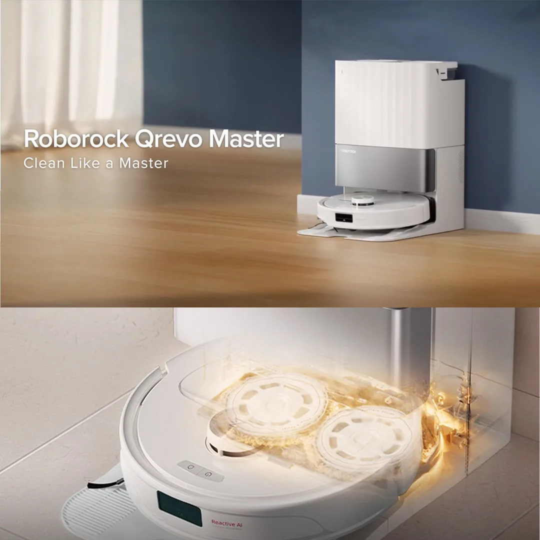 Робот-пылесос Roborock Q Revo Master White