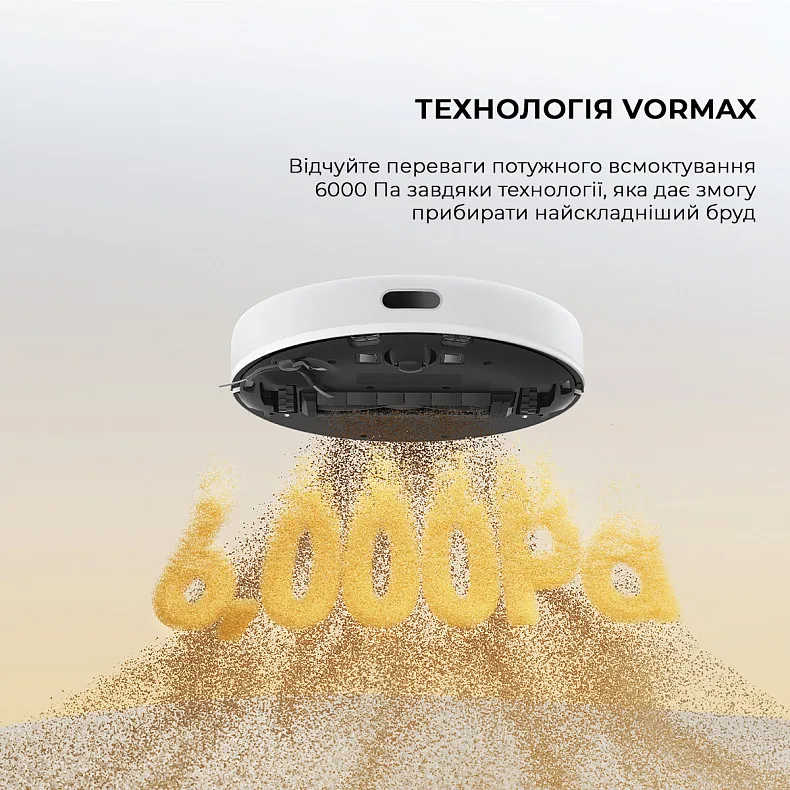Robot tozsoran Dreame Robot Vacuum D9 Max Gen 2 White (RLD34GA)