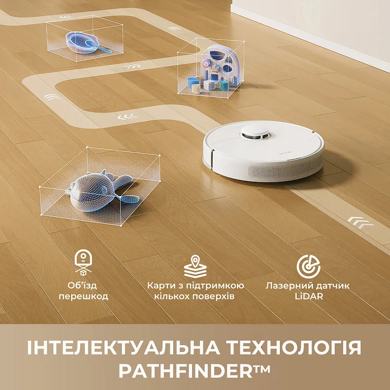 Робот-пылесос Dreame Robot Vacuum F10 White (RLF11SA)