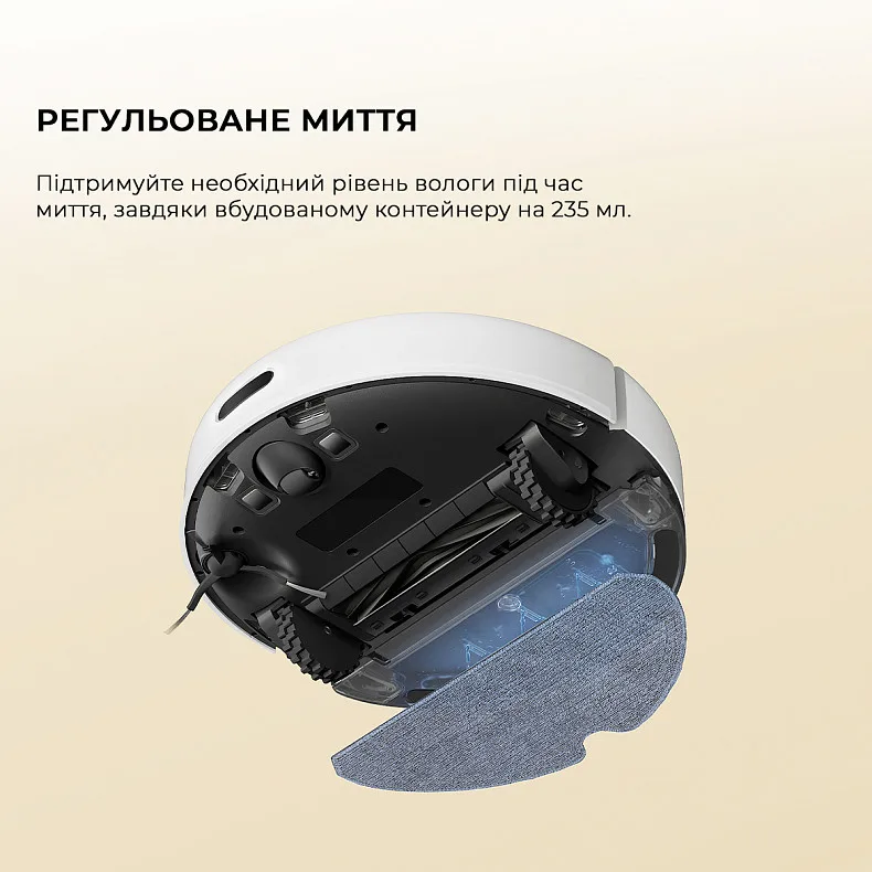 Robot tozsoran Dreame Robot Vacuum D9 Max Gen 2 White (RLD34GA)