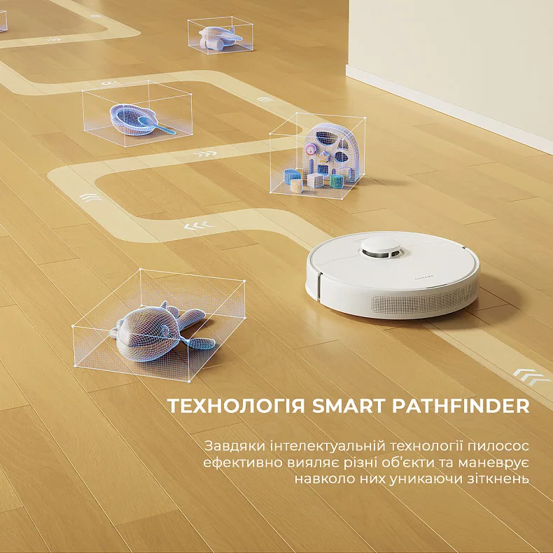 Robot tozsoran Dreame Robot Vacuum D9 Max Gen 2 White (RLD34GA)