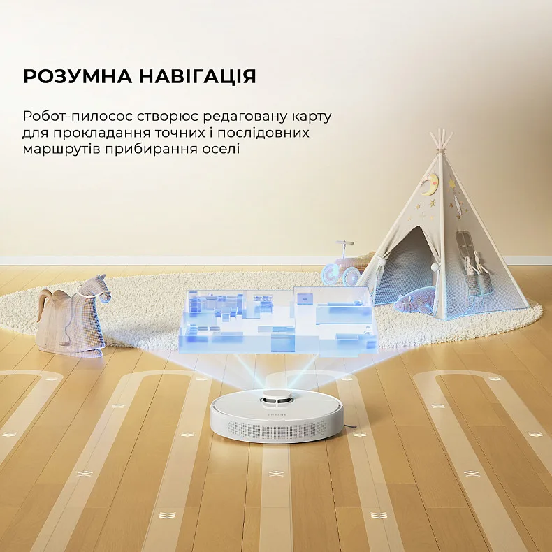 Robot tozsoran Dreame Robot Vacuum D9 Max Gen 2 White (RLD34GA)
