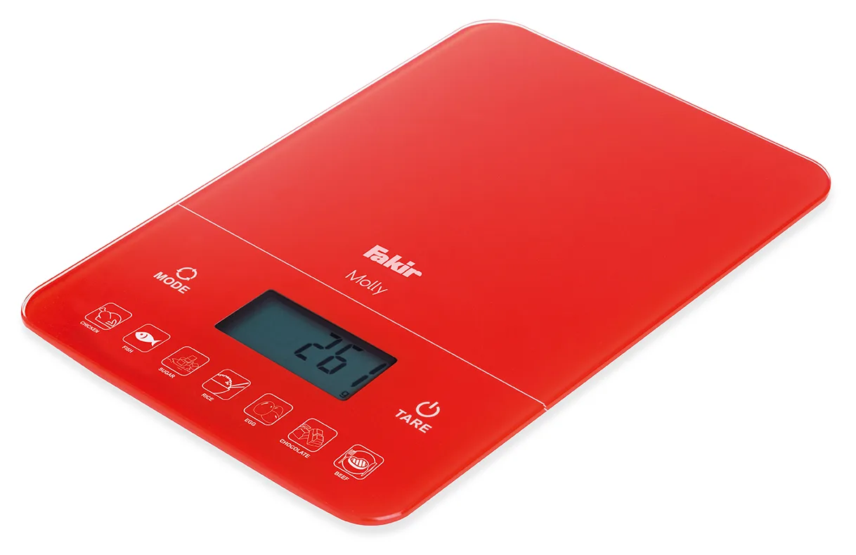 Fakir Tərəzi Molly Red Kitchen Scale